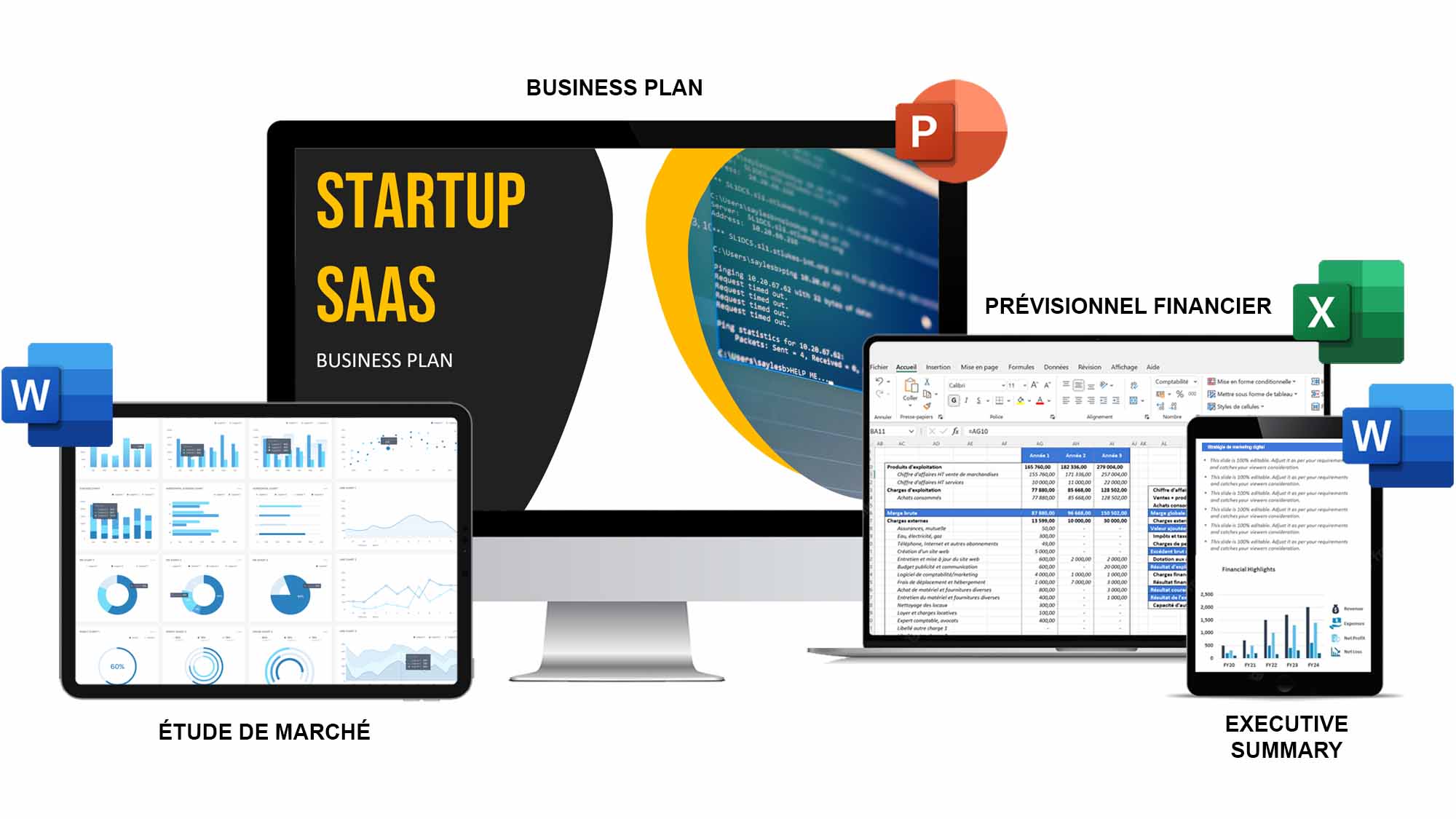 business plan saas startup